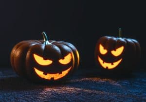 Halloween cubicles
