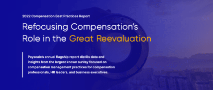 2022 Compensation Best Practices Report Cover Image