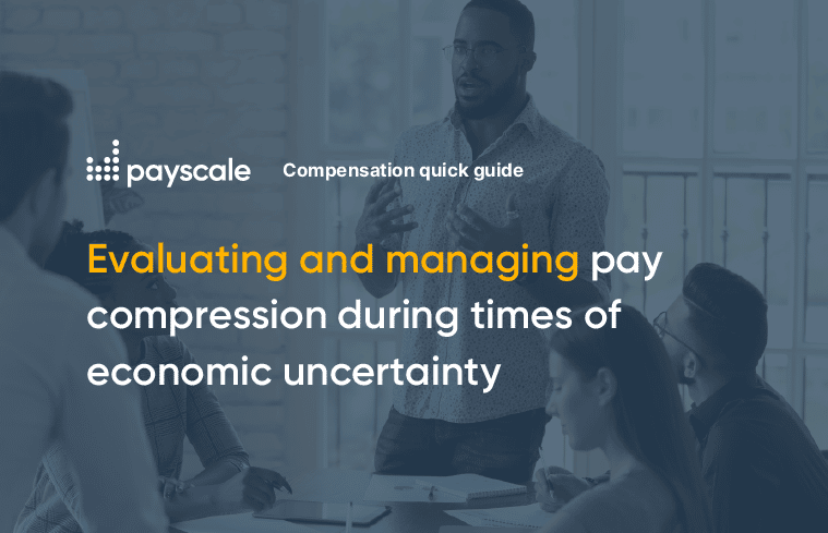 Evaluating and managing pay compression