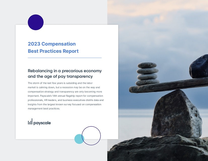 2023 Compensation Best Practices Report Cover