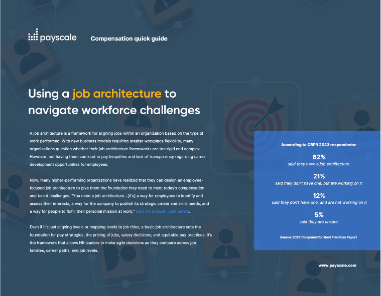 Using Job Architecture Quick Guide
