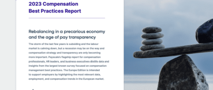 EU Compensation Best Practices Report