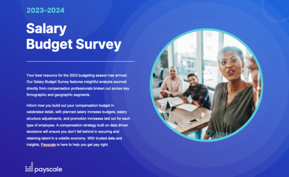 Salary Budget Survey (SBS) Report Cover