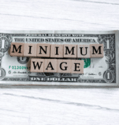 The federal minimum wage is $7.25 an hour and hasn't increased in 14 years.