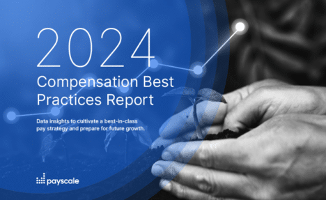 2024 Compensation Best Practices Report cover image